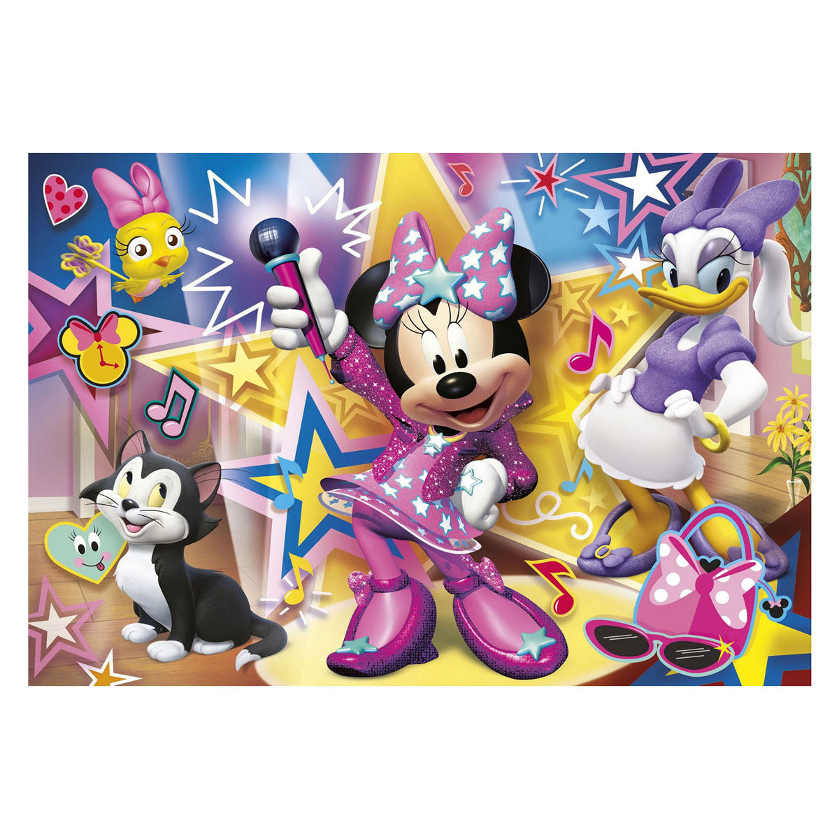 Disney clementoni legpuzzel minnie happy helper - 60st. maxi