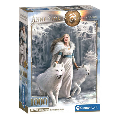 Puzzle Clementoni Anne Stokes guardiani invernali - 1000 pz.