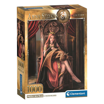 Puzzle Clementoni Anne Stukes Friends Forever - 1000 pz.
