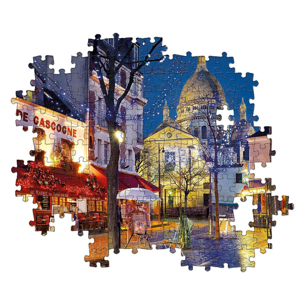 Clementoni - rompecabezas - 1500 piezas - paris montmartre - rompecabezas para adultos