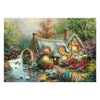 Clementoni - puzzle - 1500 pezzi - casa nel bosco - puzzle per adulti - collezione di alta qualità