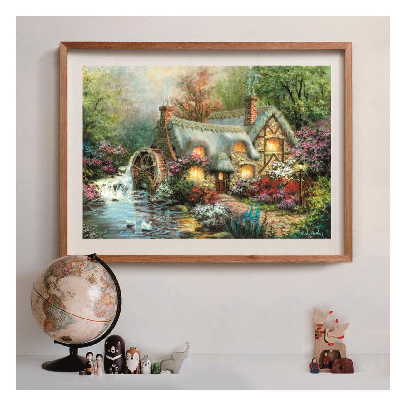 Clementoni legpuzzel country retreat - 1500st.