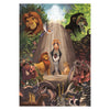 Puzzle Clementoni - el rey león - 1000 piezas - póster incluido