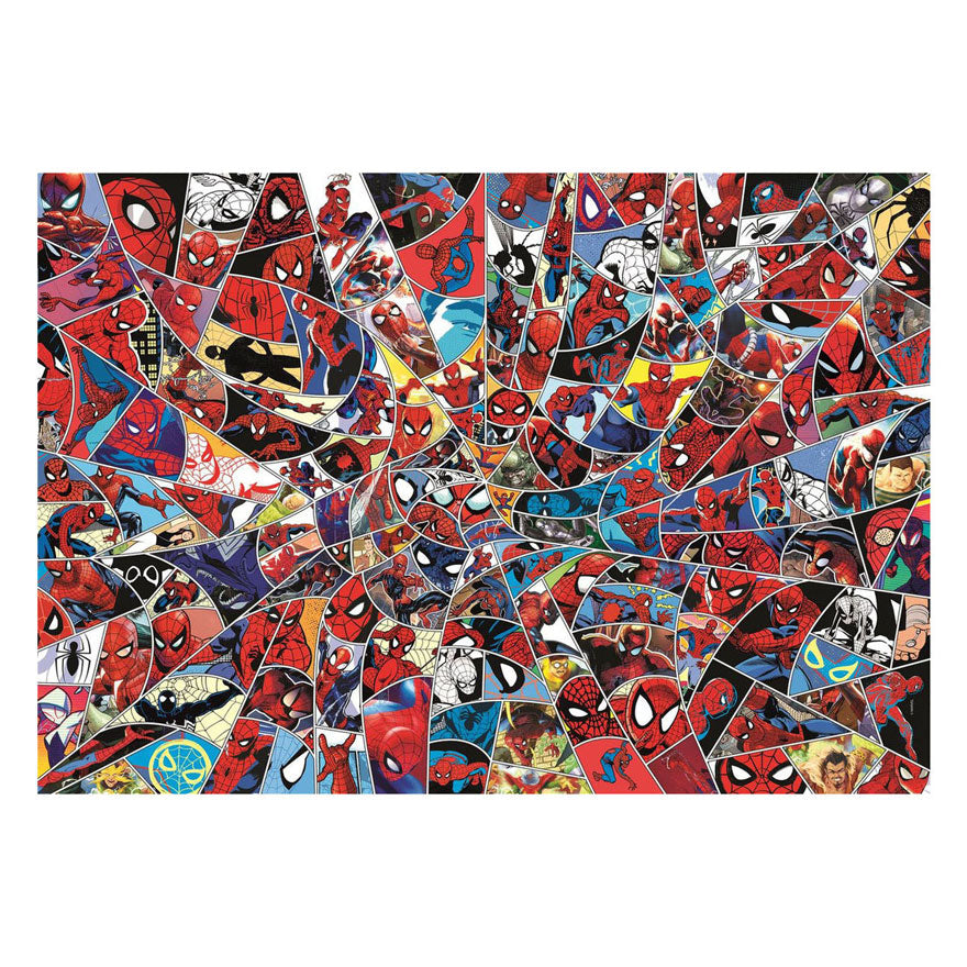 Clementoni rompecabezas imposible marvel spiderman - 1000 uds.