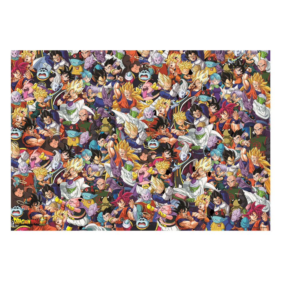Clementoni onmogelijke legpuzzel dragonball - 1000st.