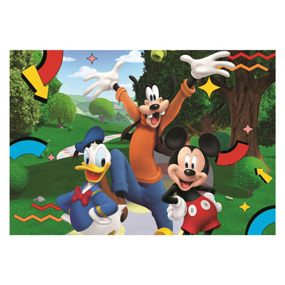 Clementoni maxi puzzle topolino club house - 104pz.