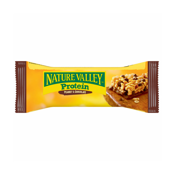 Chocolate con maní proteico Nature Valley individual (12x 40gr)