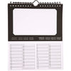 Calendario de cumpleaños internacional de Creativ Company, medidas 19x23 cm, medida agujero 15,3x9,2 cm, 180 gr, 5 piezas 1 caja