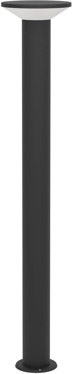 Eglo rigosa staande lamp buiten - led - 100 cm - zwart wit