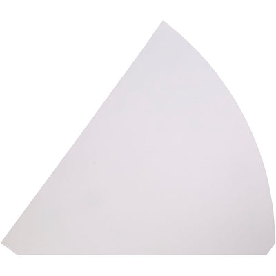 Coni aziendali Creativ, h: 68 cm, p 20 cm, bianco, 5 pezzi 1 scatola
