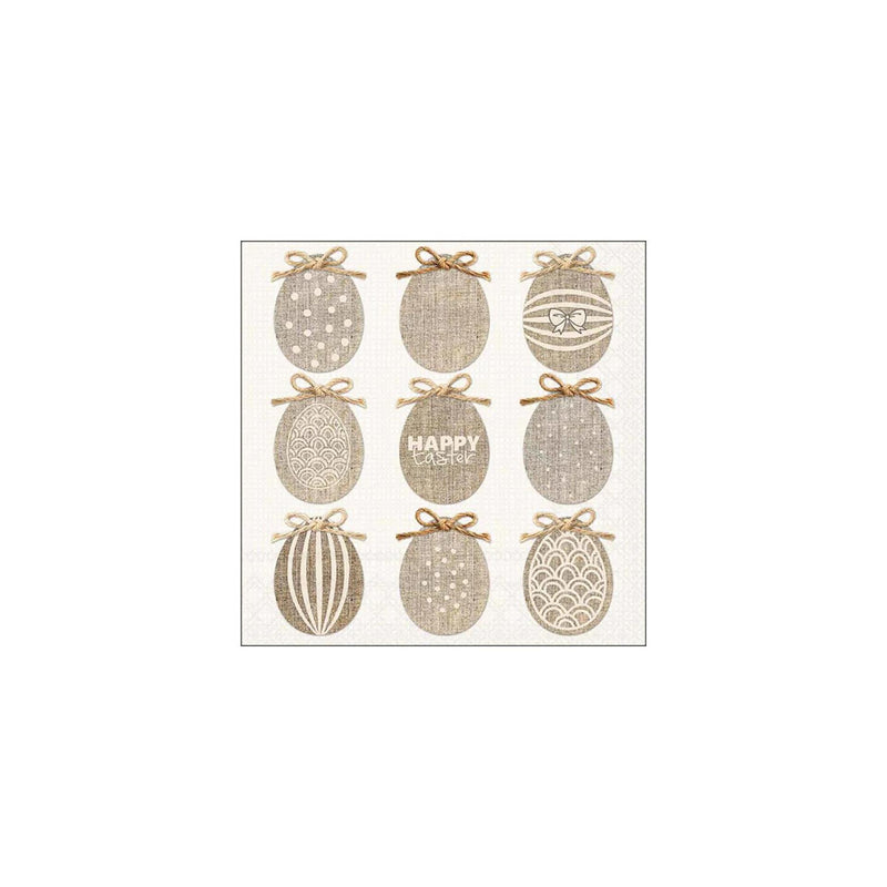 Servilletas Ambiente 33cm natural Pascua