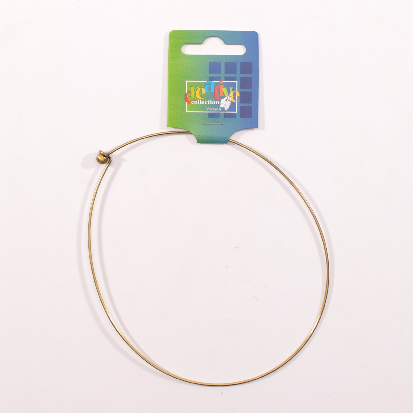 Vaessen creative • collana bijoux esclusiva da 12 cm in oro antico