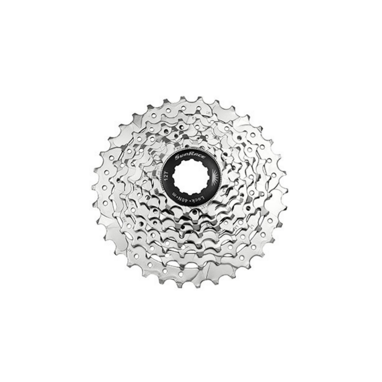 Sunrace CSM63 Cassette de 7 velocidades 12-28t Plata en caja