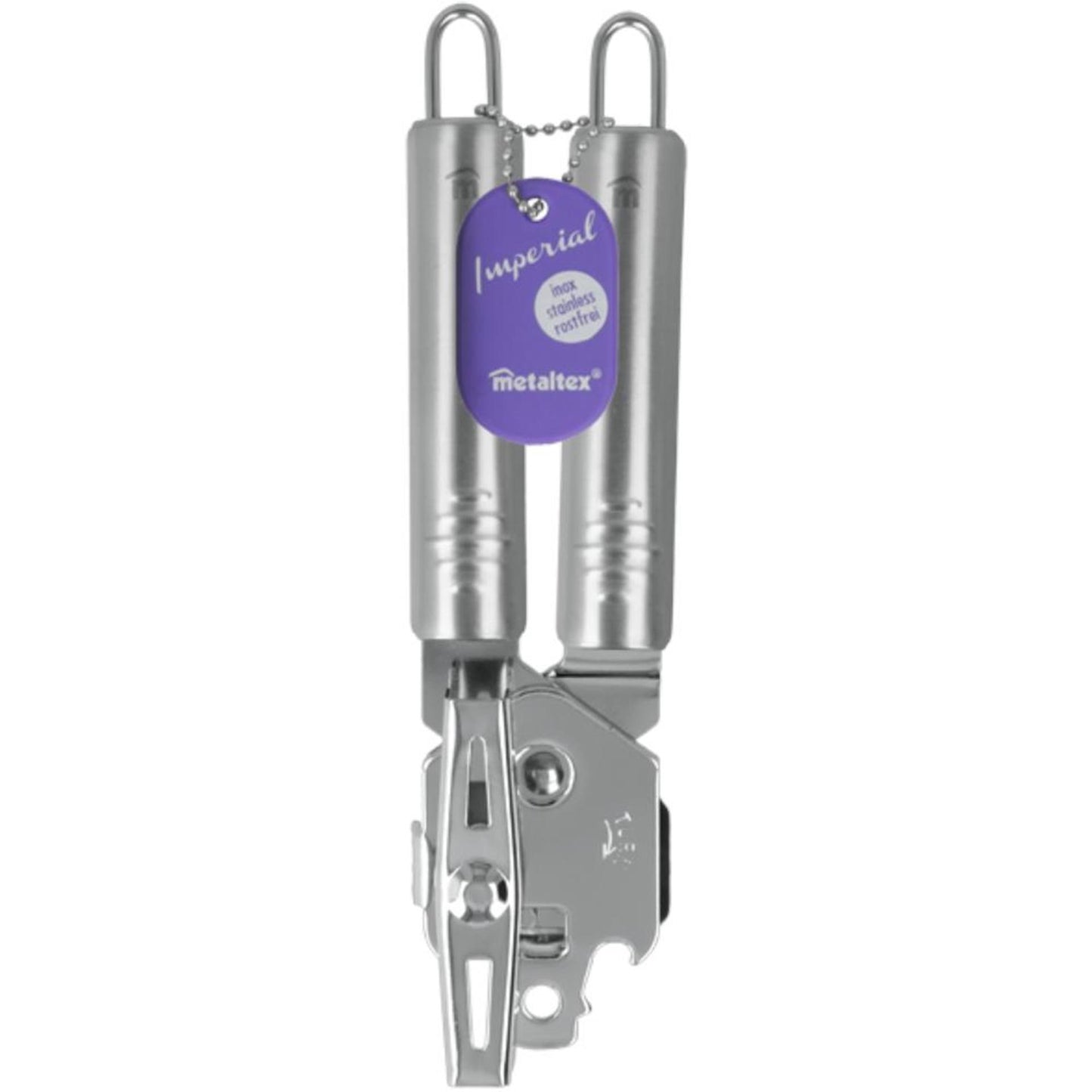 Abrelatas metaltex imperial acero inoxidable 20,5cm
