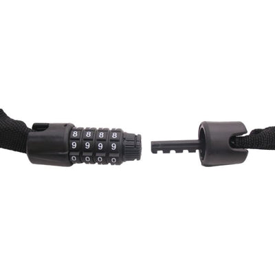 Kettingslot met code Edge Web Racer 90cm - zwart