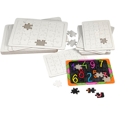 Puzzle aziendale Creativ, misura 21x30 cm, bianco, 1 pezzo