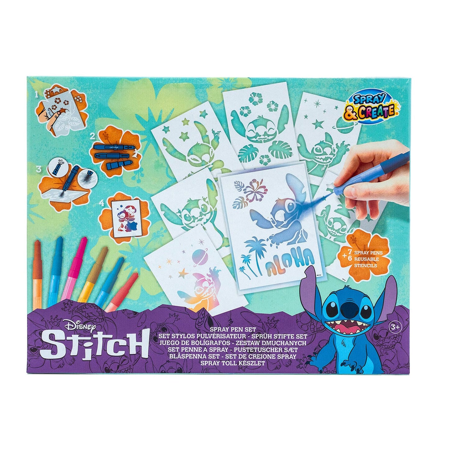Canenco paw patrol blaaspennen set