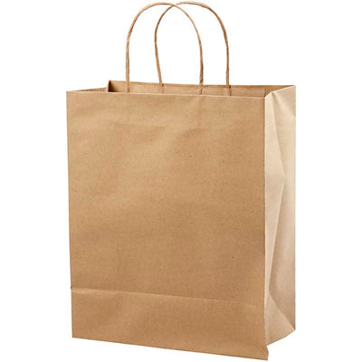 Buste di carta Creative Company, h: 33 cm, l: 26x13 cm, 125 gr, marrone, 10 pezzi 1 scatola