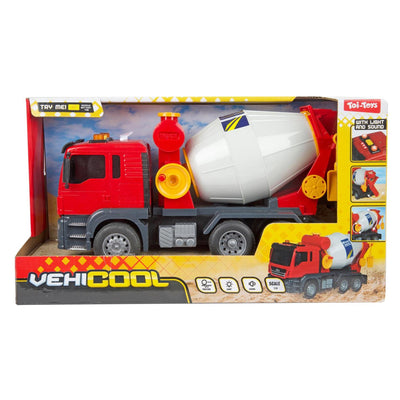Toi-toys vehicool betonwagen 26cm -frictie +l-g