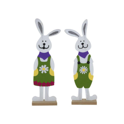 Svenska decorazione per finestra vivente in feltro, coniglietto pasquale 51 cm