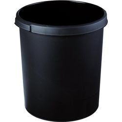 Papeleras 30l negras, resistentes, duraderas y de gran capacidad