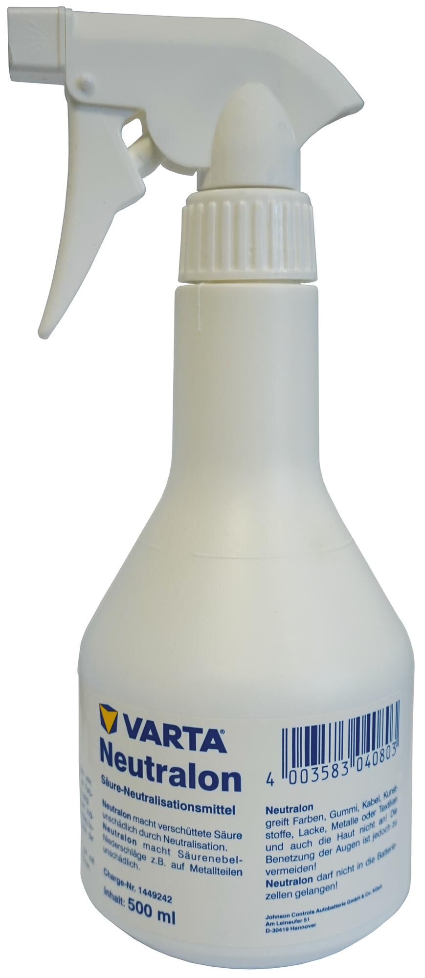 Varta neutralisationsmittel neutralon neutralon spray can 500ml