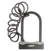 Candado de grillete M-wave b 247 sc 8,18 l con cable en espiral