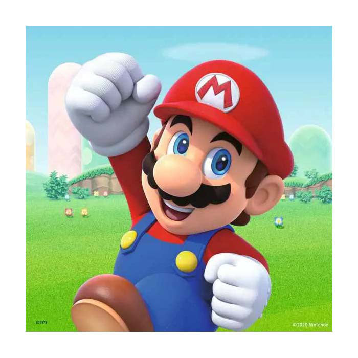 Ravensburger puzzel super mario - 3x49 stukjes - kinderpuzzel