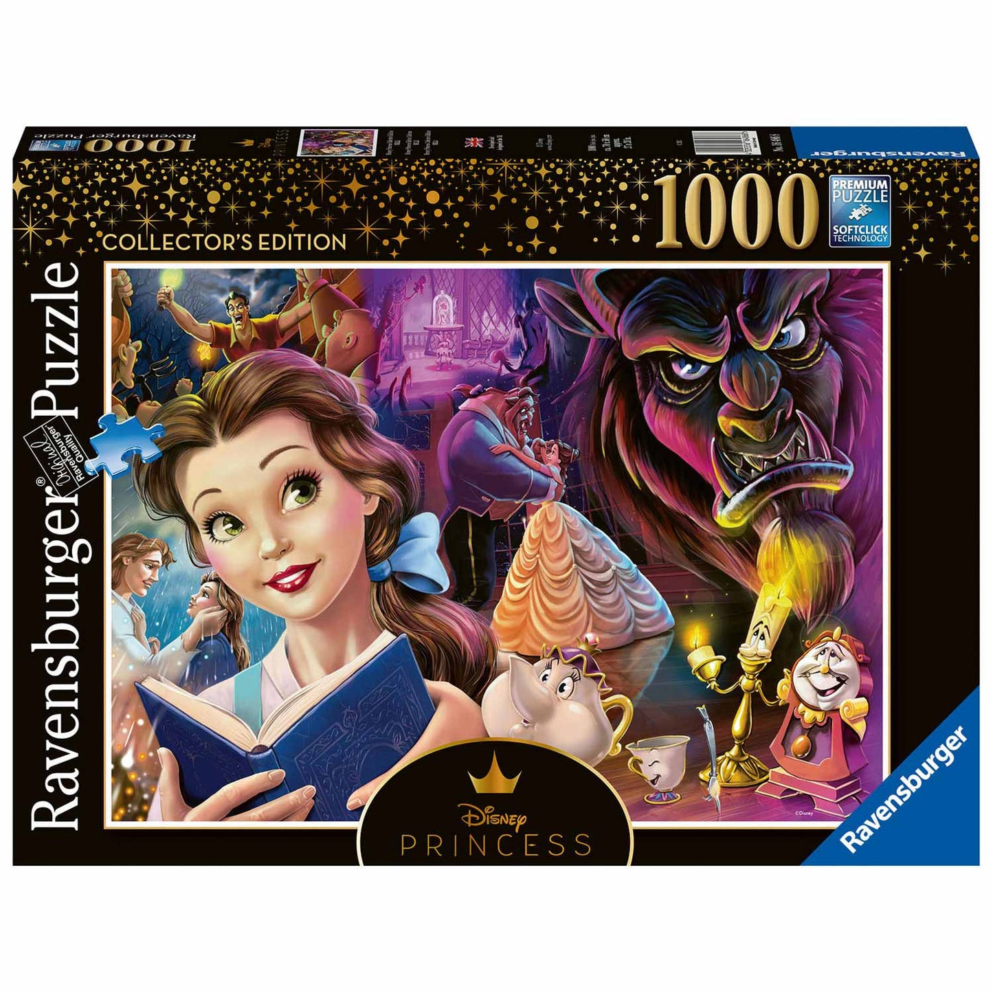 Ravensburger Principessa Belle (Edizione da collezione), 1000 pz.