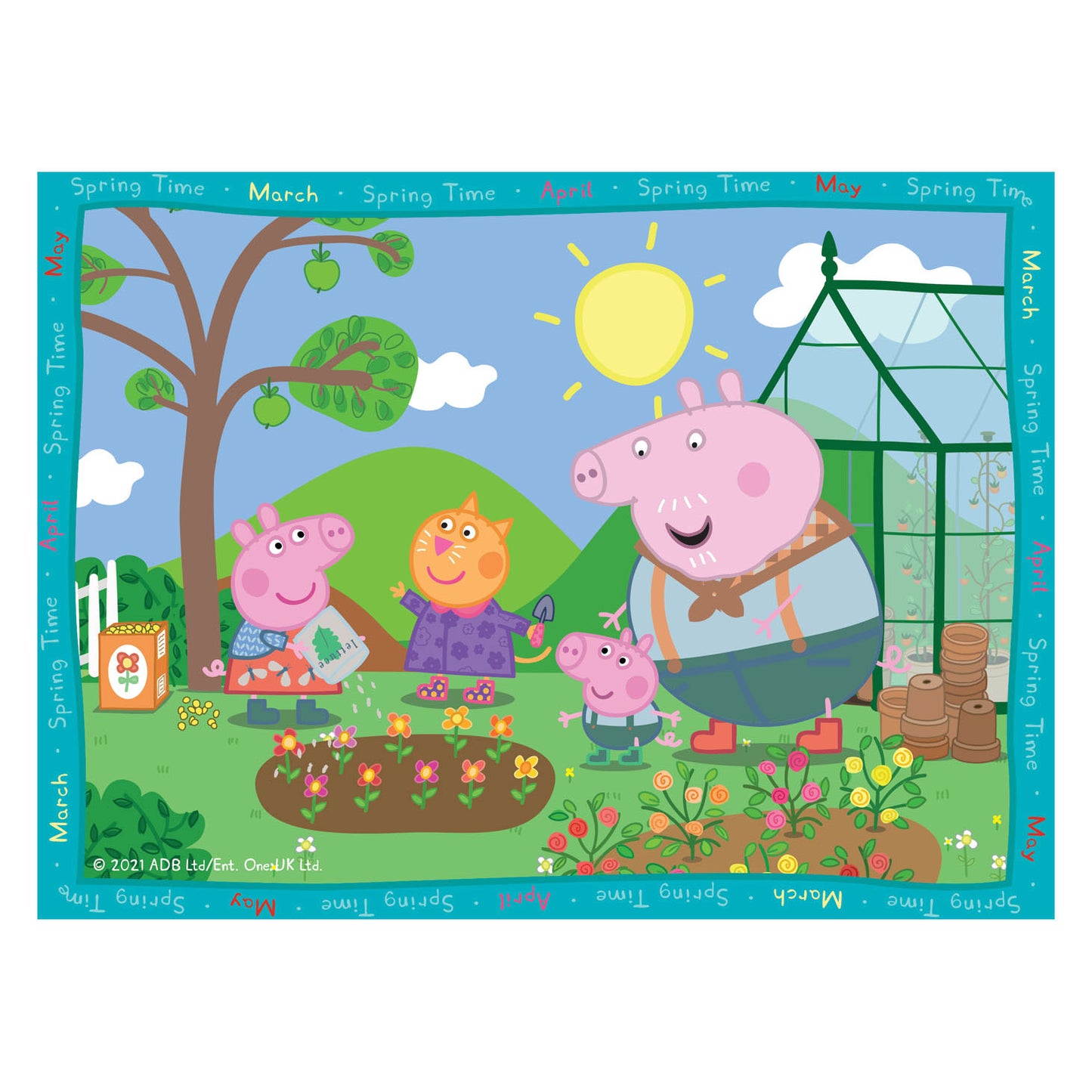 Ravensburger - Peppa Pig Seasons Puzzle 4in1