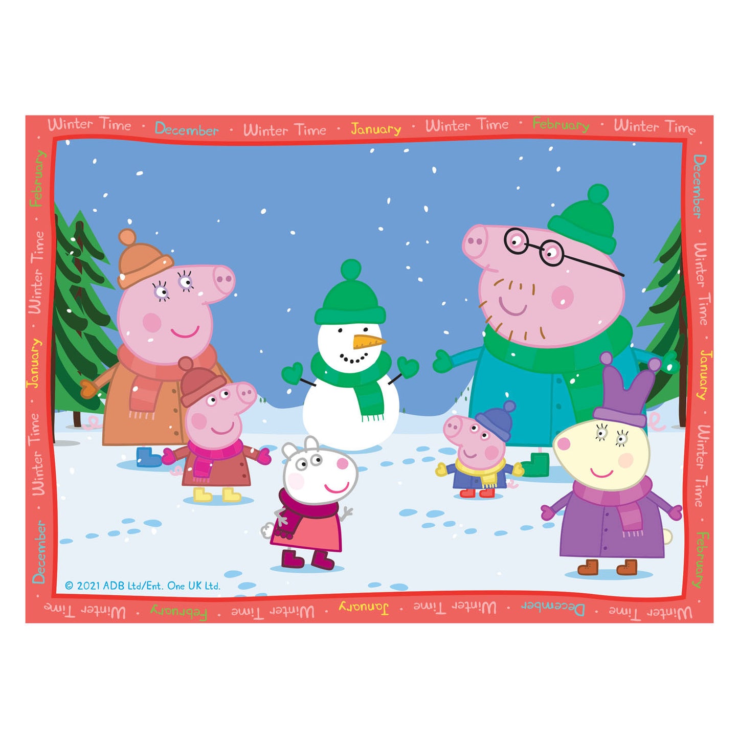 Ravensburger - Peppa Pig Seasons Puzzle 4in1