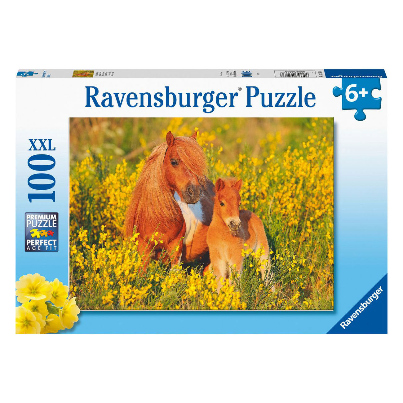 Ravensburger Shetlandpony's, 100st. XXL