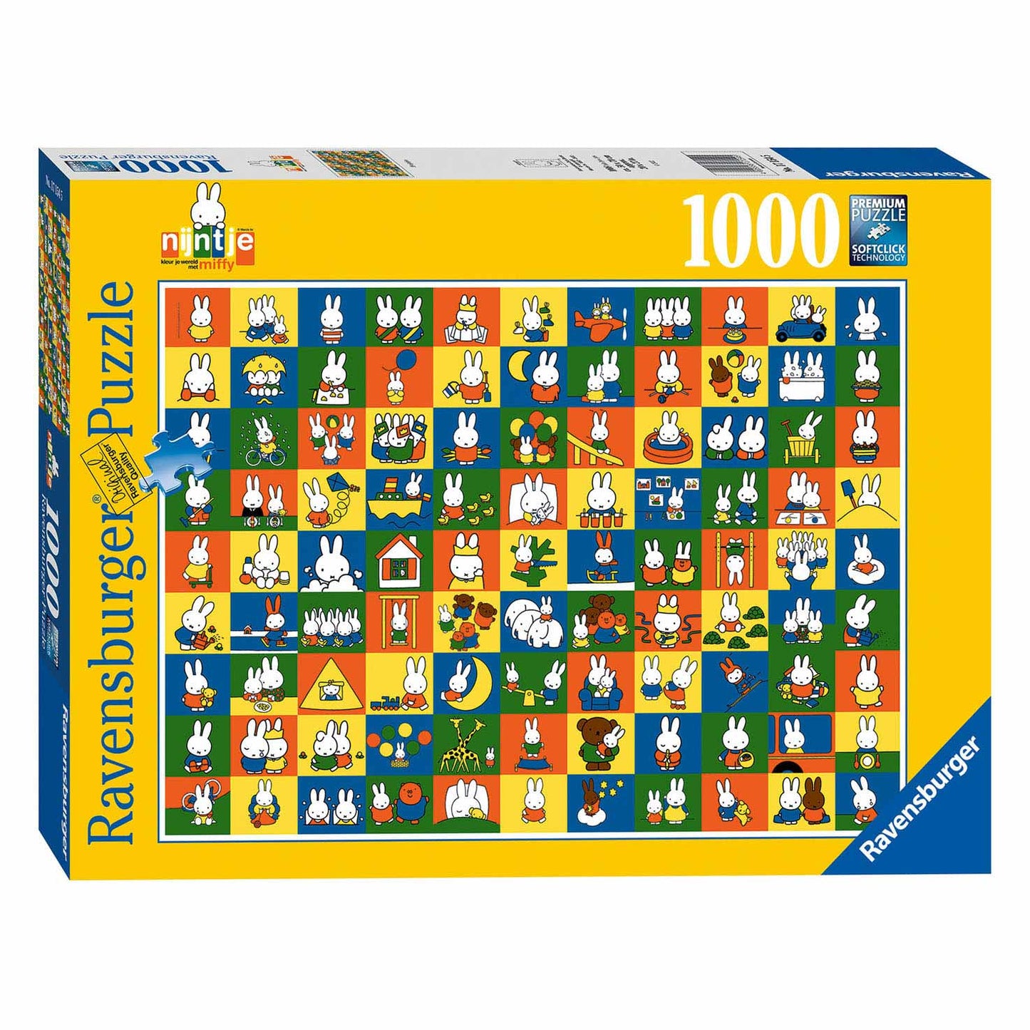 RAVENSBURGER 99 NIJNTJES puzzle puzzle, 1000st.