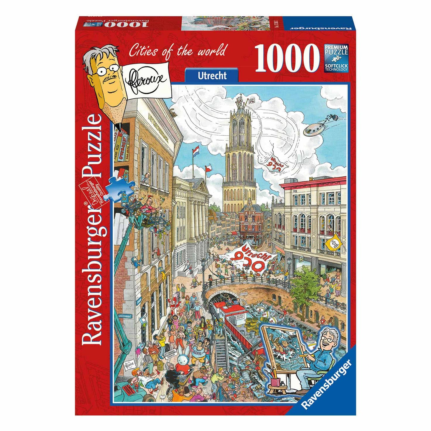 Ravensburger Fleroux Utrecht Jigsaw Puzzle, 1000.