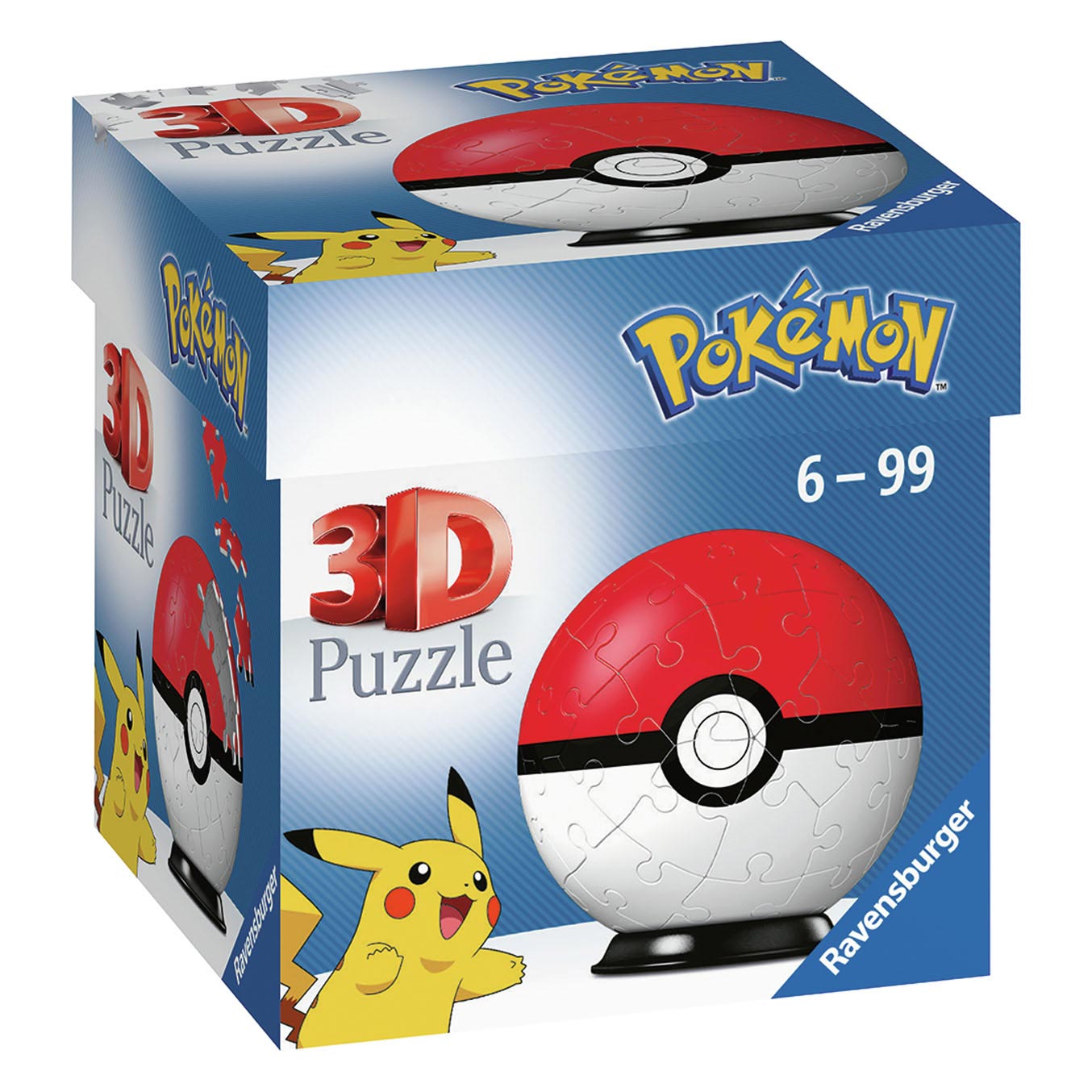 Ravensburger Pokeball 3D Puzzle, 54º.