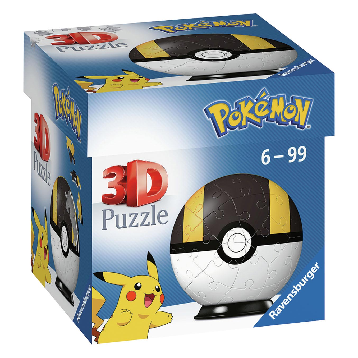 Ravensburger - Pokémon Ultra Ball 3d Puzzle 54 piezas