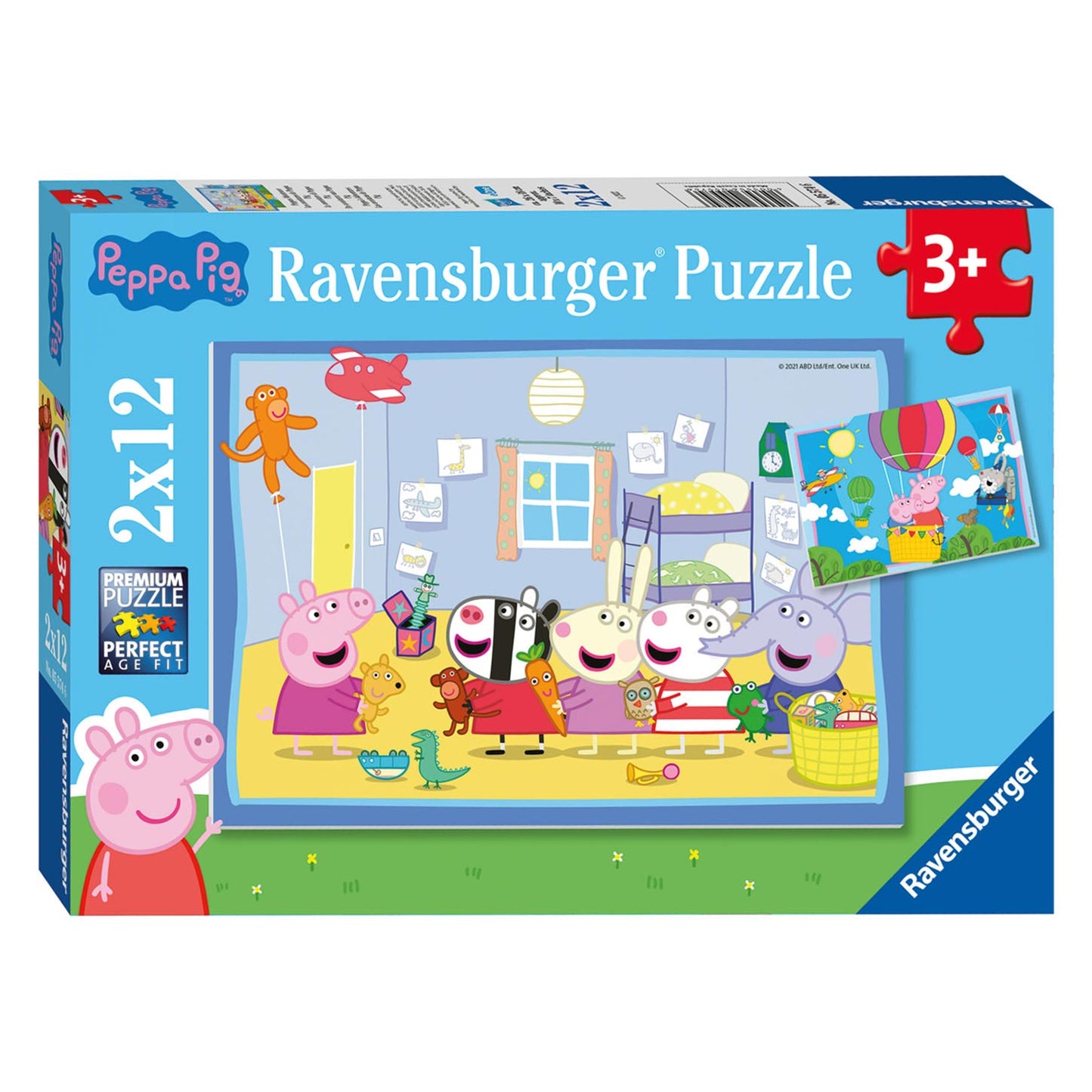 Ravensburger - Le avventure di Peppa Pig Puzzle 12 pezzi