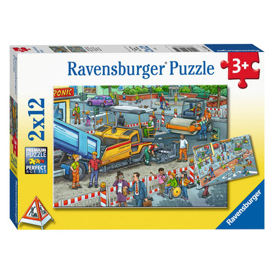 Ravensburger - Trabaja en las piezas de Reeg Puzzle 2x12