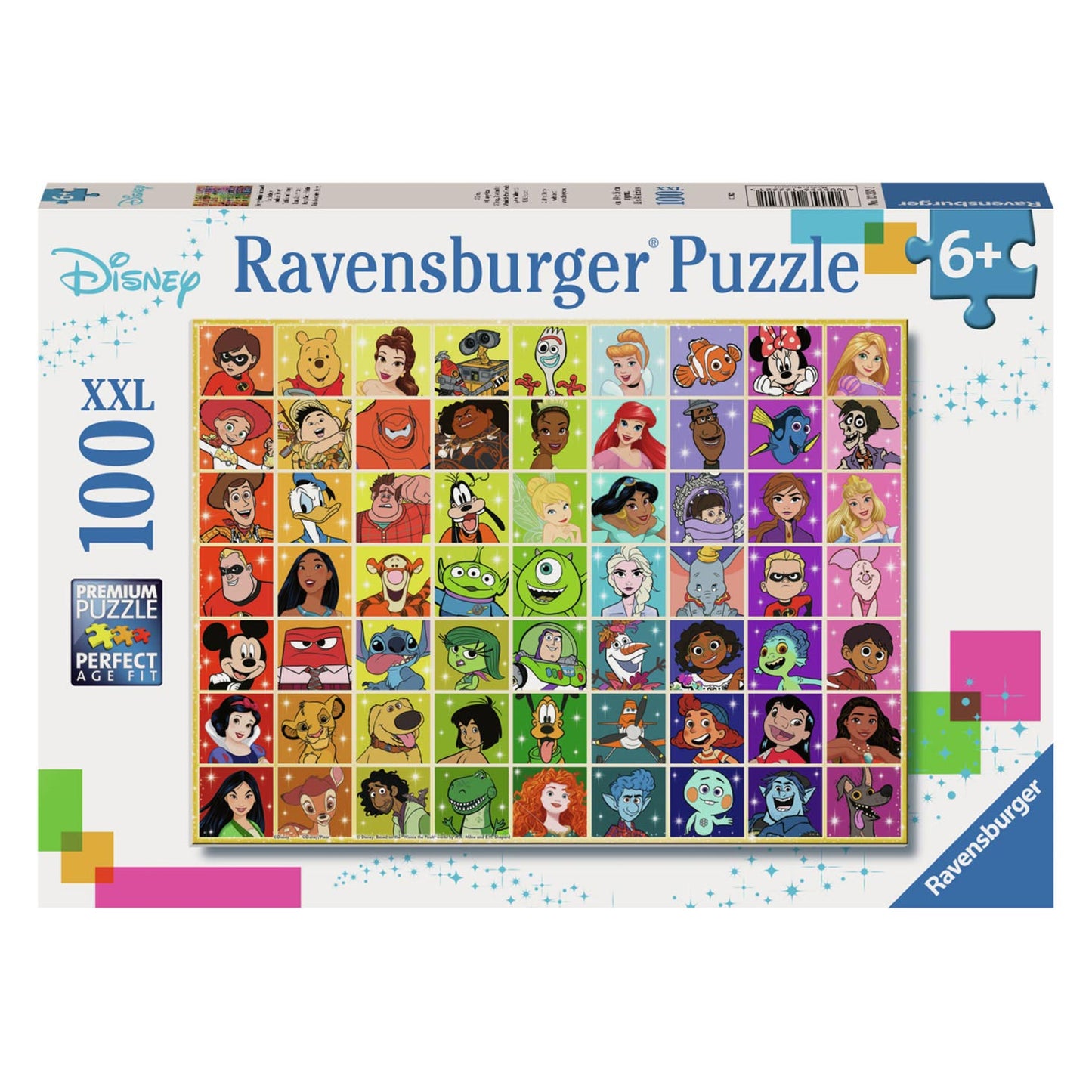 Ravensburger collage rompecabezas, 100º.