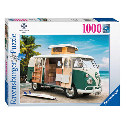 Line Puzzle Volkswagen T1 Camper Van, 1000st.