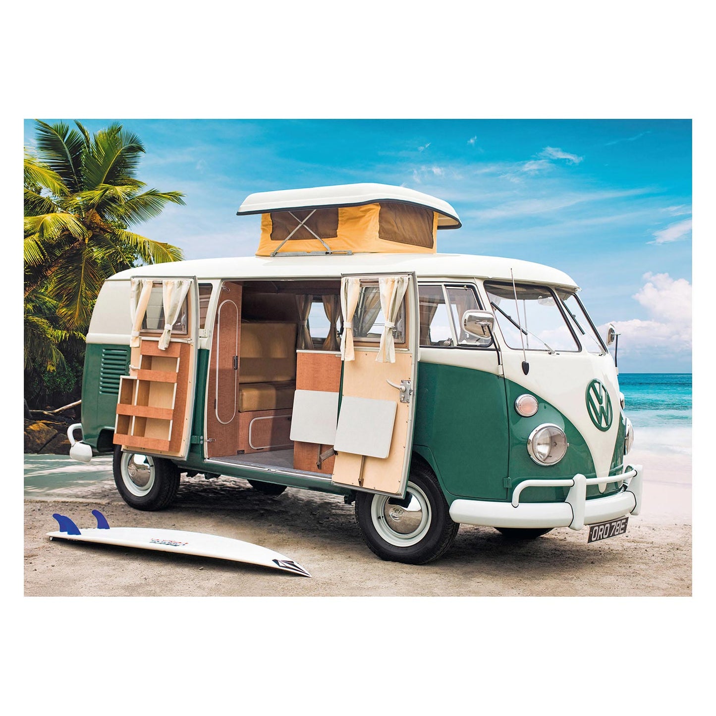 Legpuzzel Volkswagen T1 Camper Van, 1000st.