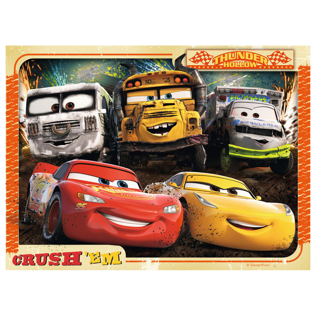 Ravensburger - Cars 3 Puzzel 4in1