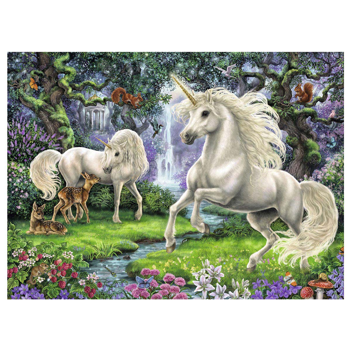 Ravensburger - Unicornios místicos 200 piezas xxl