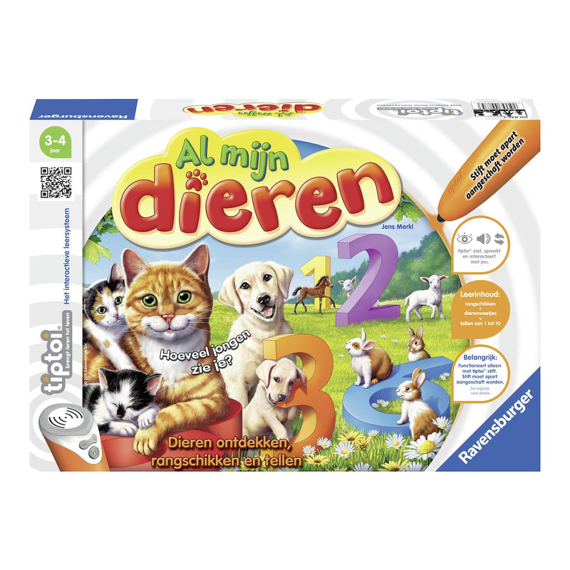 Ravensburger Tiptoi Tutti i miei animali