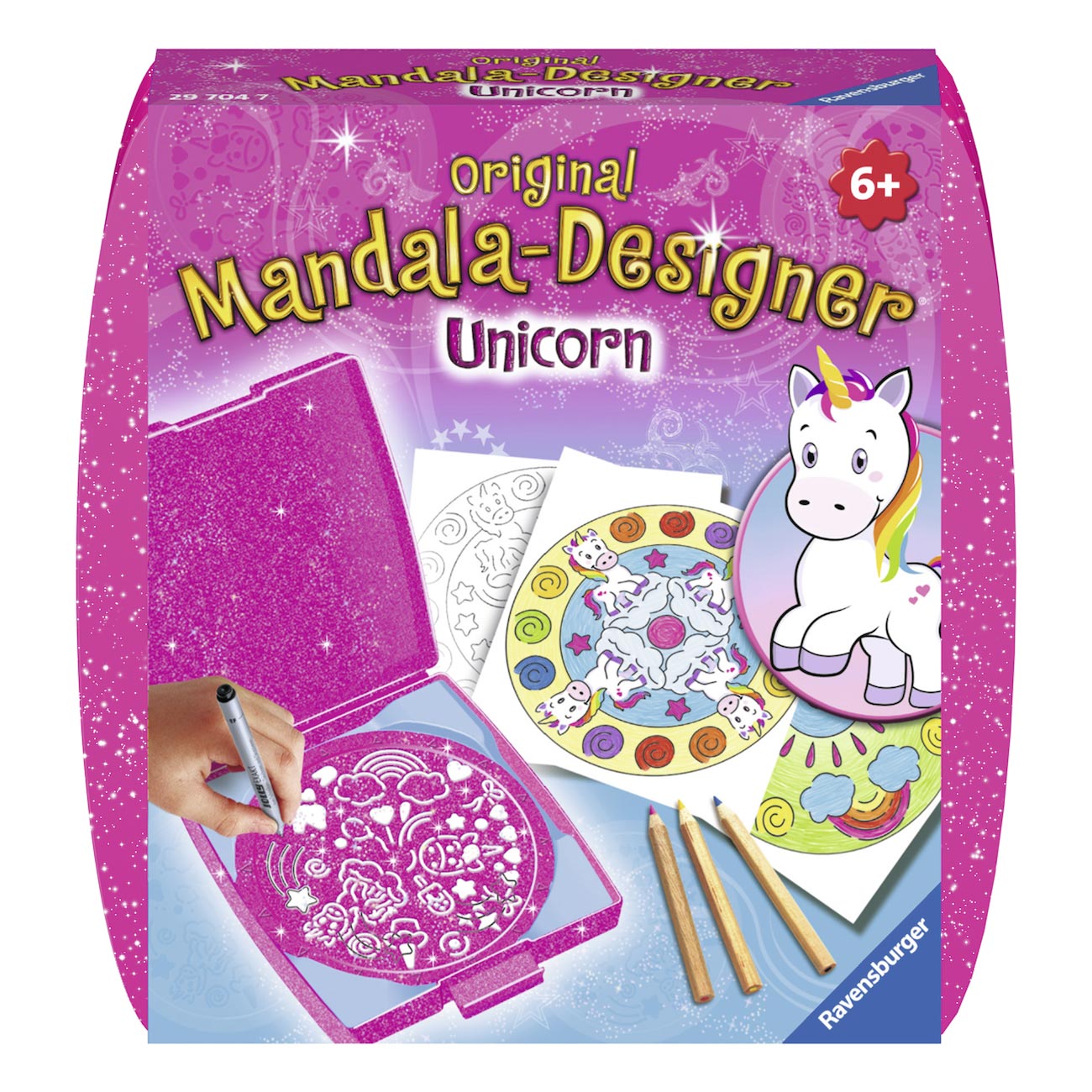 Mini Mandala Designer - Unicornio