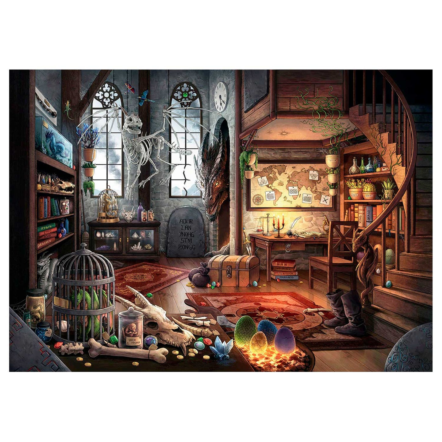 RAVENSBURGER ESCAPE ROOM PULZZA - DRAKEN LABORATORY, 759st