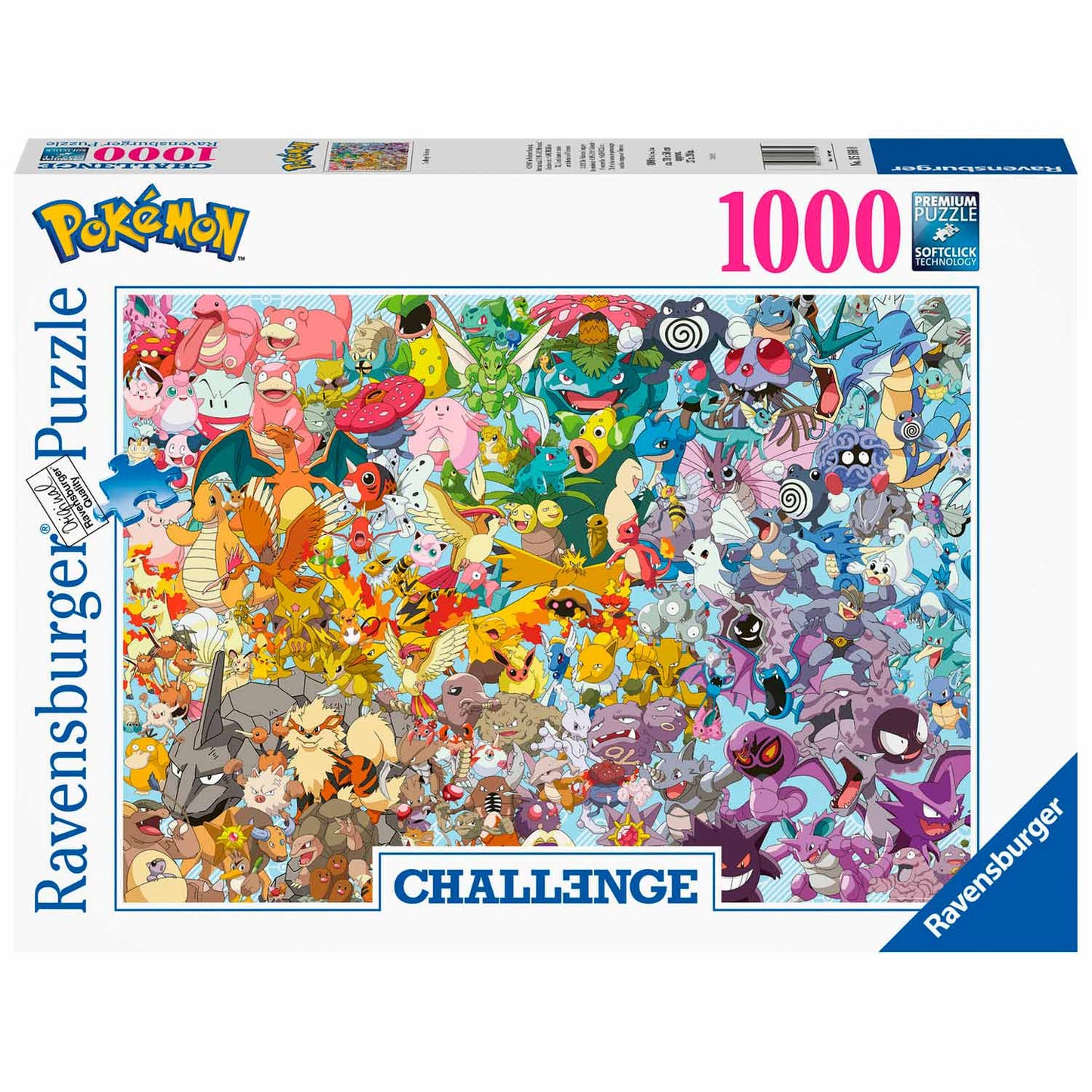 Ravensburger - sfida puzzle Pokémon 1000st.