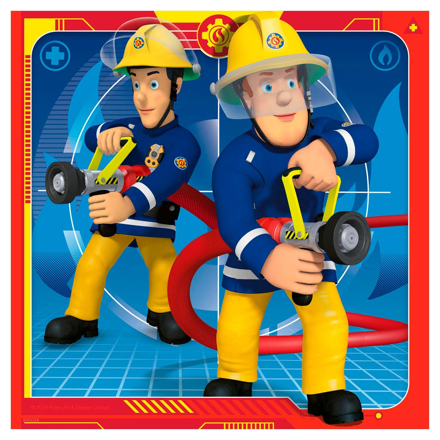 Ravensburger - Fireman Sam - Nuestro héroe Sam 3x49st.