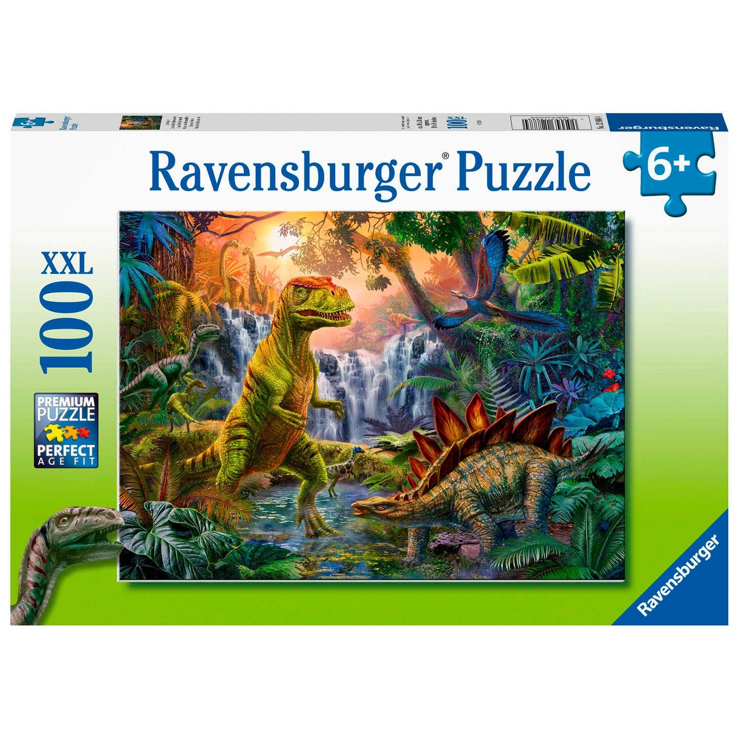 Ravensburger - Oase of Dinosaurs puzzle 100 °. Xxl