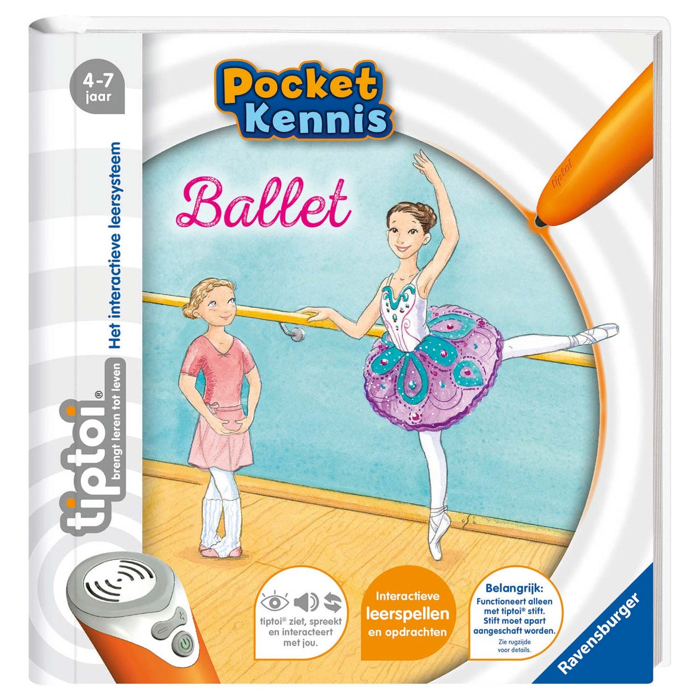 Ravensburger Tiptoi Pocket Kennis Ballet